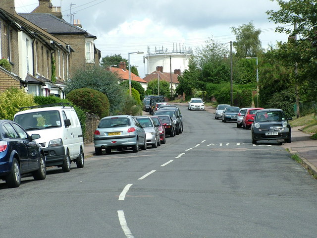 Trinity Road from its junction with Musley Lane