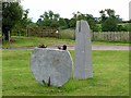 Welcoming sculptures at High Head Farm