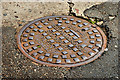 "Grip-Fix" manhole cover, Belfast