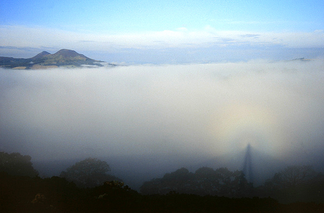 A Brocken spectre at Scott's View