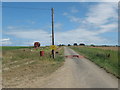 Farm track to St Nicholas Court