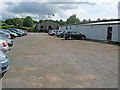 Car park at Wernddu Golf Club