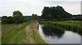 Canal east of the bridge to Mill Farm