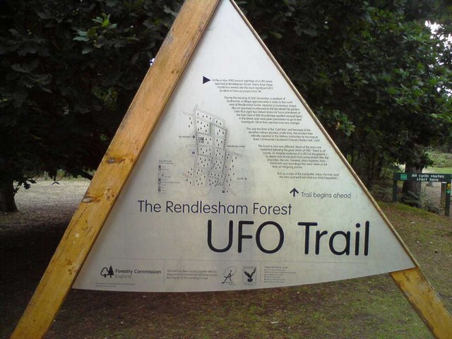 UFO Trail Sign