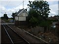 Sutton level crossing signal box