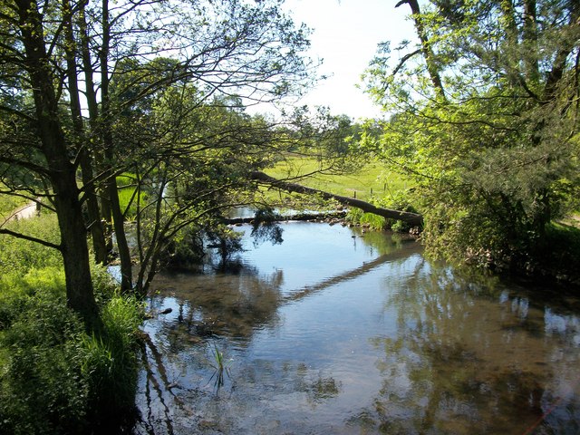 River Dove from footbridge