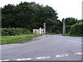 TM4263 : Saxmundham Road Crossing by Geographer