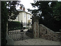 Fen End House and gates