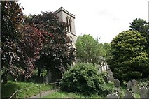 SO2160 : Church on the hillside by Bill Nicholls
