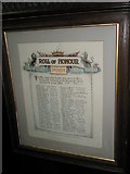TM1957 : St Mary, Helmingham- Roll of Honour by Basher Eyre