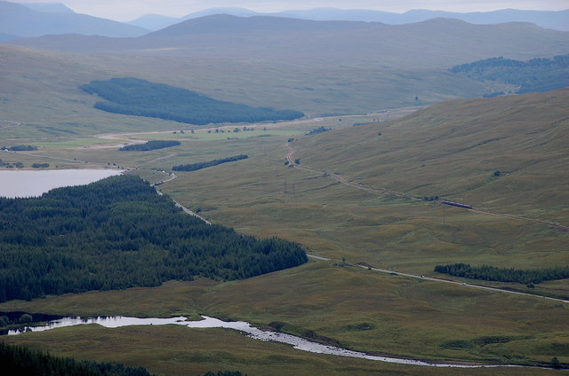 Road and rail in the West Highlands