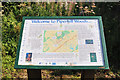 Information board at Piperhill Woods