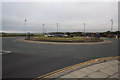 Roundabout on the A1085 road