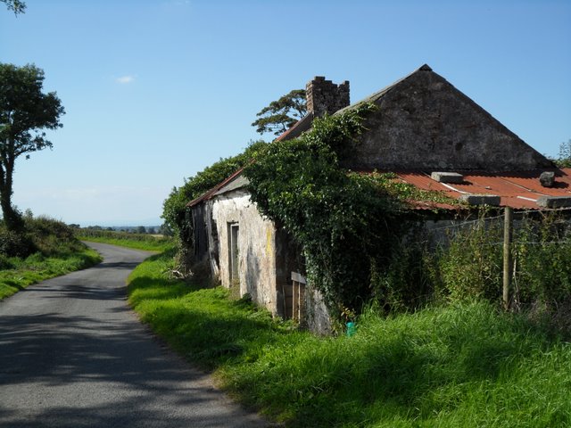 Derelict cottage at Ballygowan