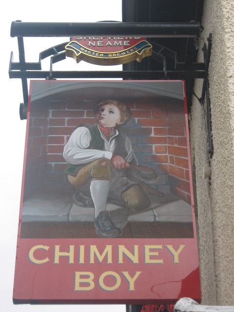 Chimney Boy Pub Sign