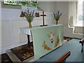 All Saints, Hacheston: altar