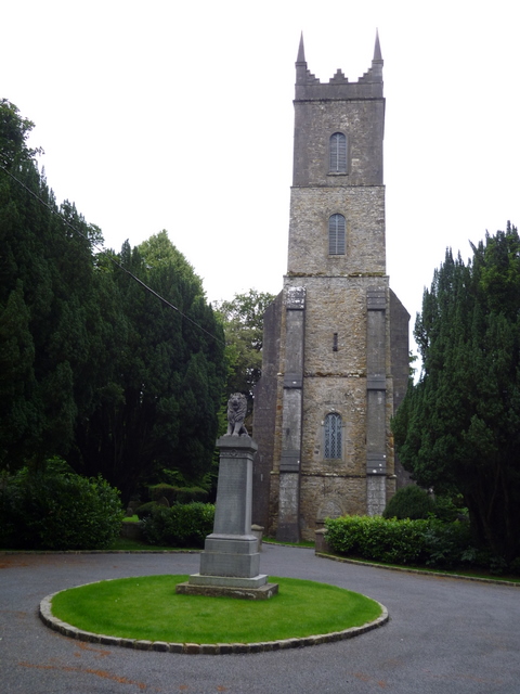 The church of St Salvator (Church of Ireland) on the Castle Leslie Estate