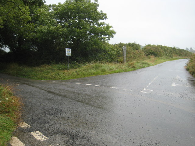 Crossroads near Tregonger