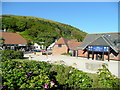 SY8280 : Lulworth Cove visitor centre by Jonathan Billinger