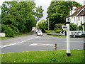 Road junction south of Ditchling.