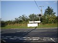 Road junction at Lucy Cross