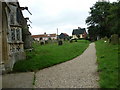 St Peter, Theberton: church path