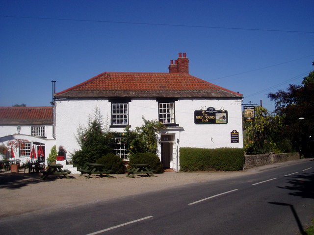 The Greyhound Inn, Hackforth, North... © Graham Hogg cc-by-sa/2.0 ...