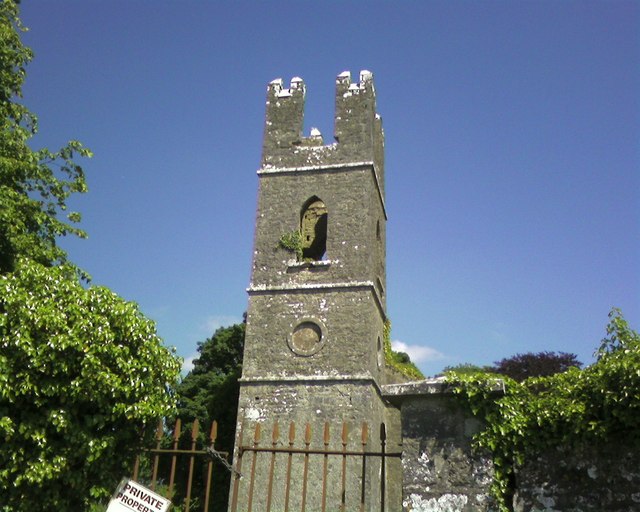 Old Church in Mayo Abbey, County Mayo, Ireland.