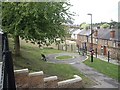 Seats in Pensbury Street playpark