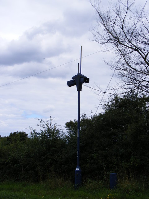Traffic Master Camera on the A12 Main Road