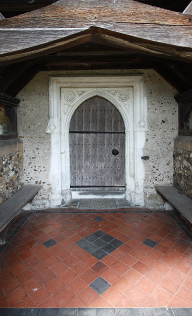 St Margaret, Margaretting, Essex - Porch