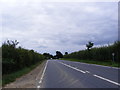 TM3967 : The A12 Main Road entering Kelsale cum Carlton by Geographer