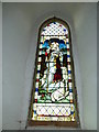 St Peter, Bruisyard: stained glass window (west wall)