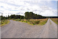 ND3148 : Junction of gravel roads near Tannach by Steven Brown