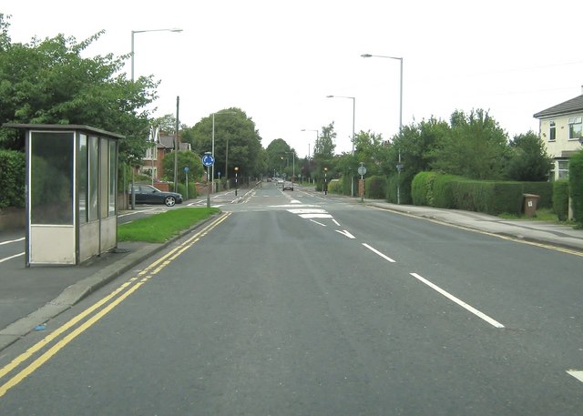 Bus stop on Church Road