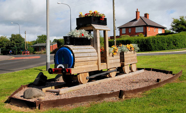 Floral train, Whitehead