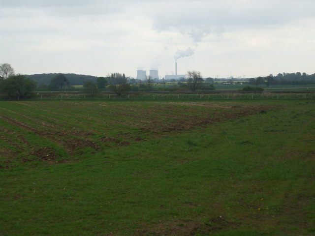 Fields towards the Railway, Burton Salmon