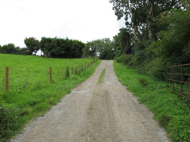 Farm track near Inch