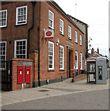 TL8783 : The Post Office in King Street, Thetford by Evelyn Simak