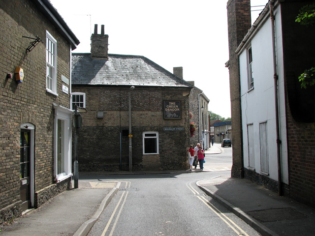 Earl's Street meets Magdalen Street, Thetford