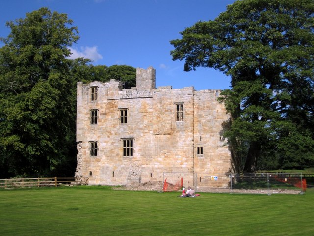 Dilston Castle, west side
