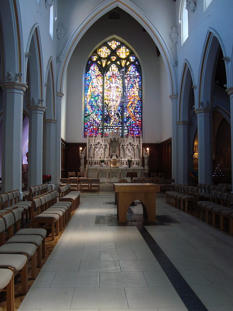 Interior of St, Augustine's: Galway City