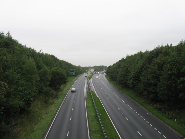 A19 looking north from Foxcover Road