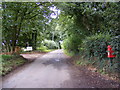 Thorington Road & The Church  Postbox