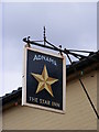 TM4275 : The Star Inn Public House Sign, Wenhaston by Geographer