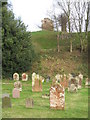 NY5540 : Churchyard and Bell tower, Kirkoswald by Jonathan Thacker