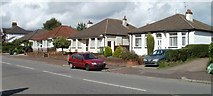 ST1881 : Four bungalows, Fidlas Road, Cardiff by Jaggery