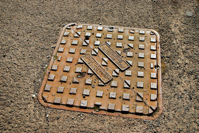 Grahams manhole cover, Lisburn