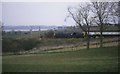 Train across the fields near Wrabness