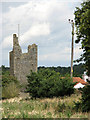 The ruins of St Margaret